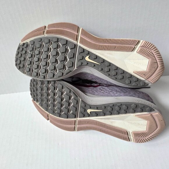 Nike Sneakers Womens 9 Gray Purple Zoom Winflo 5 BV6136 Running Jogging Shoes - Picture 8 of 9